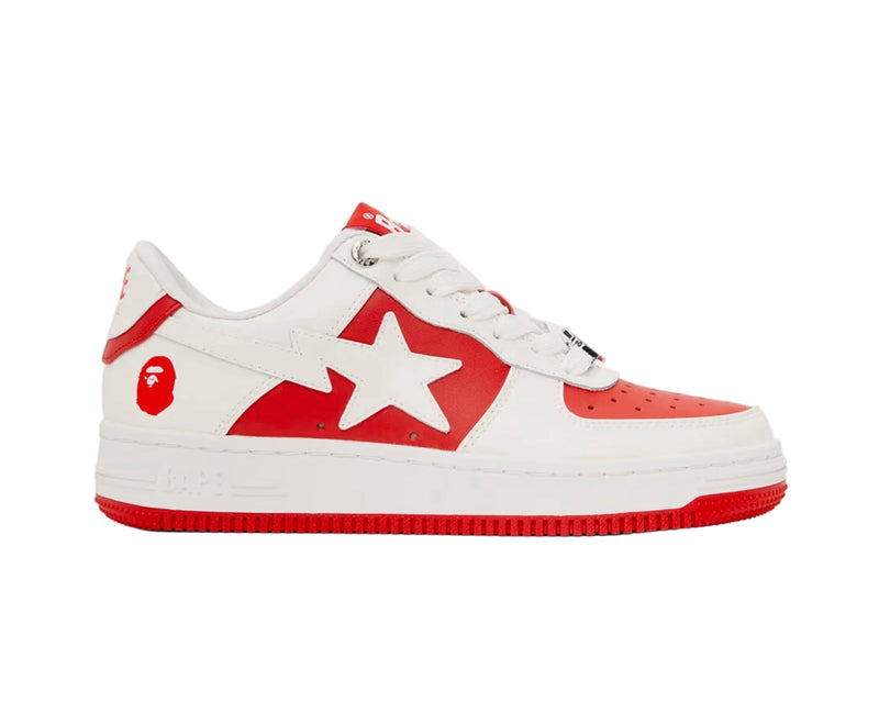 Bapesta ‘Red and White’