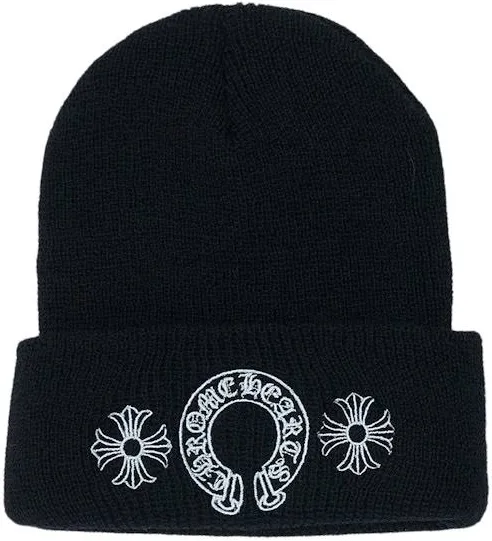 CH Horse shoe Beanie ‘Black’